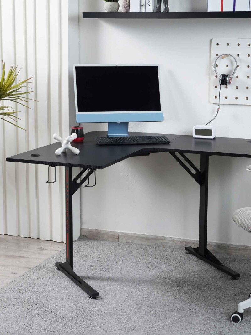 Bureau Gaming Spinny - Noir